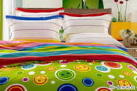 Buttons Time Green Teen Bedding Modern Bedding