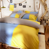 Girlfriends Blue Bedding Set Teen Bedding College Dorm Bedding Duvet Cover Set Gift