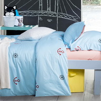 Captain Jack Blue Bedding Set Teen Bedding Kids Bedding Duvet Cover Pillow Sham Flat Sheet Gift Idea