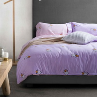 Running Sheep Purple Bedding Set Teen Bedding Kids Bedding Duvet Cover Pillow Sham Flat Sheet Gift Idea
