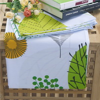 Green Plants White Bedding Teen Bedding Kids Bedding Modern Bedding Gift Idea