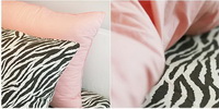 Pink Zebra Print Bedding Sets