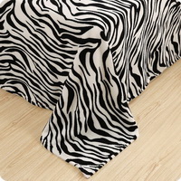 Warm Zebra Print Bedding Sets